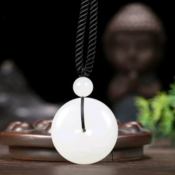 Hetian Jade  Necklace-Bring Peace and Tranquility