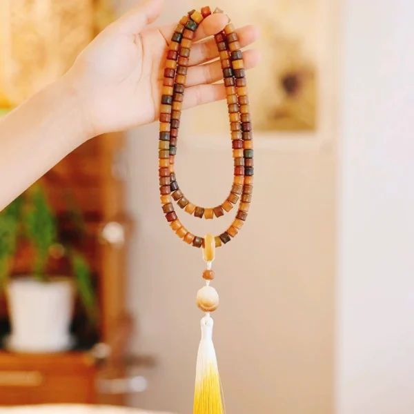 Natural Bodhi Long Bracelet/Necklace-Balance your mind - Image 3