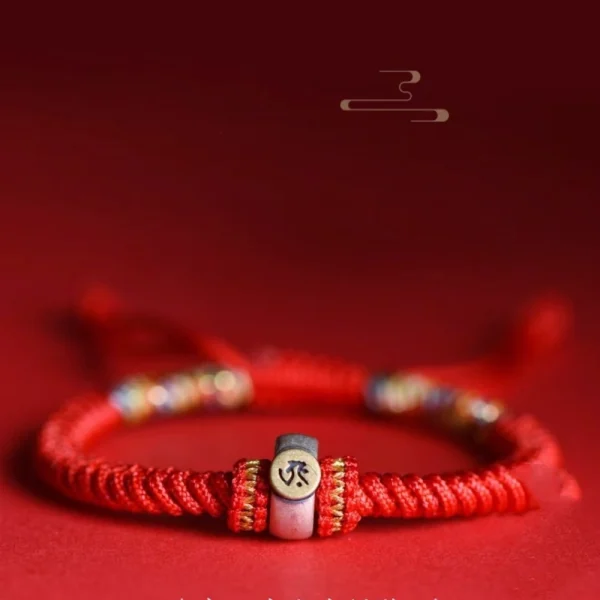 Mysterious Transfer red rope Bracelet-Bring Luck and Success - Image 4