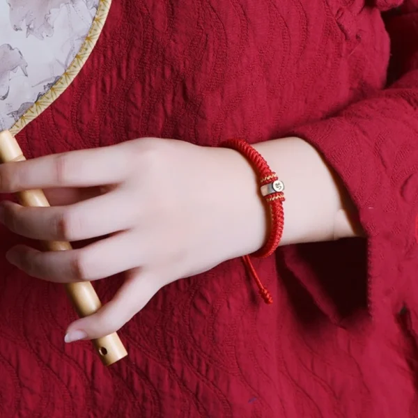 Mysterious Transfer red rope Bracelet-Bring Luck and Success - Image 5