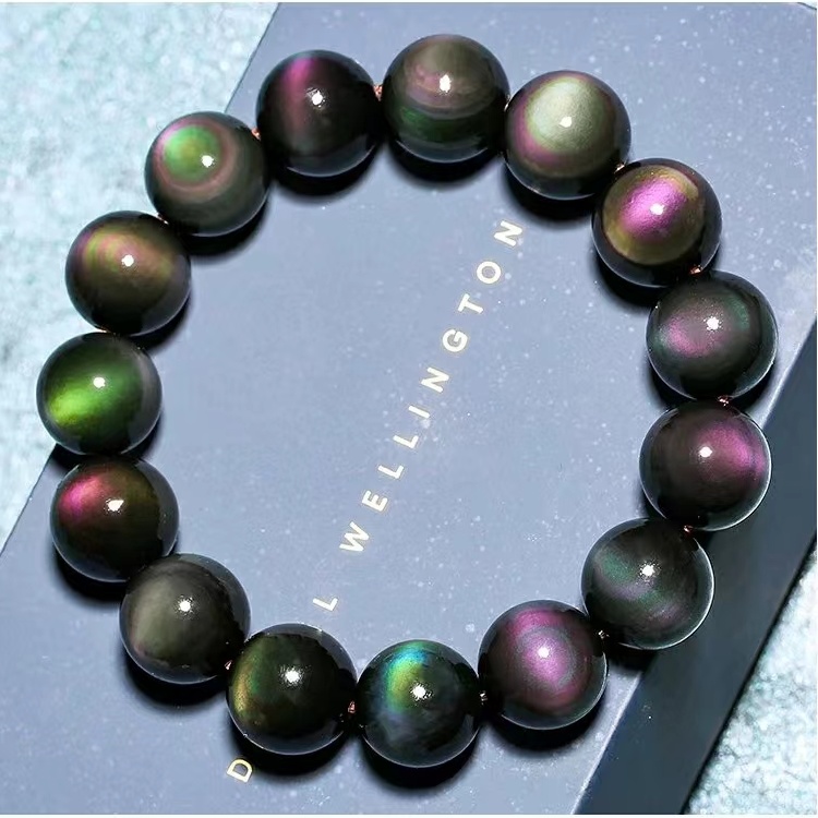 an amage of Obsidian Crystal Bracelet