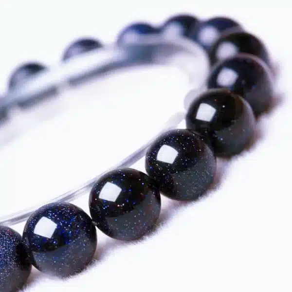 Blue Sandstone Bracelet - Intention Amplifier-Attract Success - Image 5