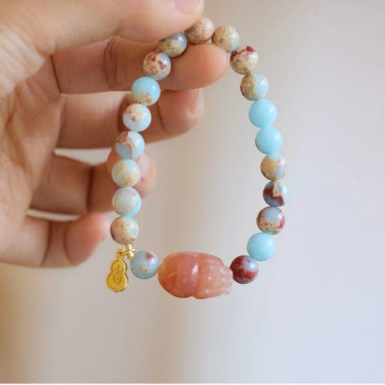Natural Bodhi Pink Pixiu001
