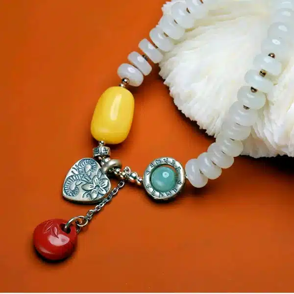 Mixed style  Hetian Jade Bracelet-Bring Protection and Energy - Image 4