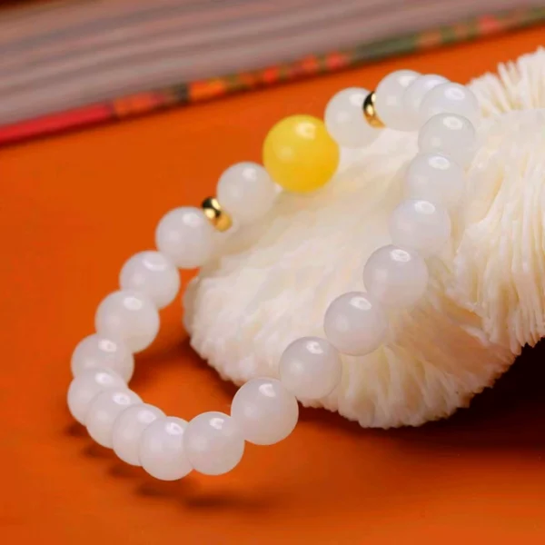 Hetian Jade Bracelet-Brings Good Luck and Energy - Image 5