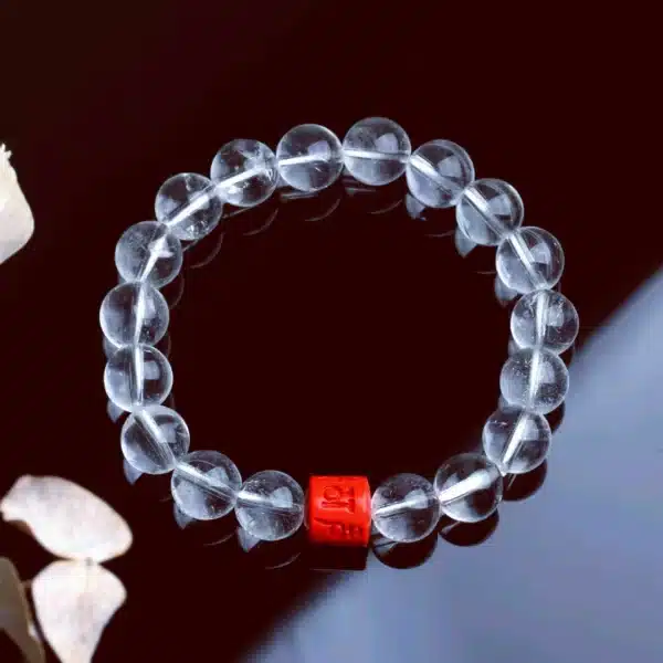 Six-character motto Crystal Bracelet -Bring Protection and Energy - Image 3