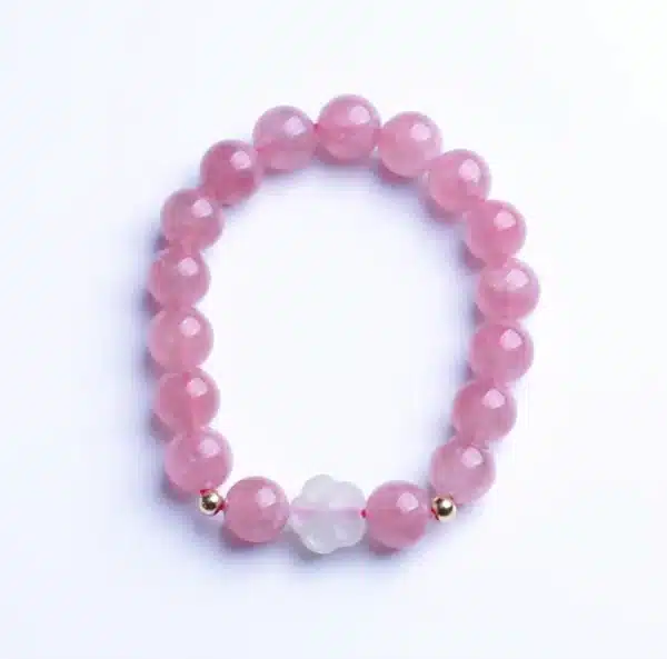 Pink Love Crystal Bracelet -Bring Happiness and Love - Image 4