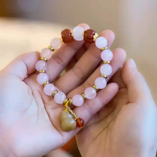 Strawberry Crystal Bracelet-Bring Happiness and Good Luck - Image 3