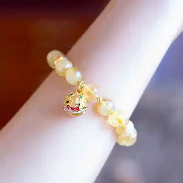 Citrine  Bracelet Turbot-Brings Wealth and Success - Image 4