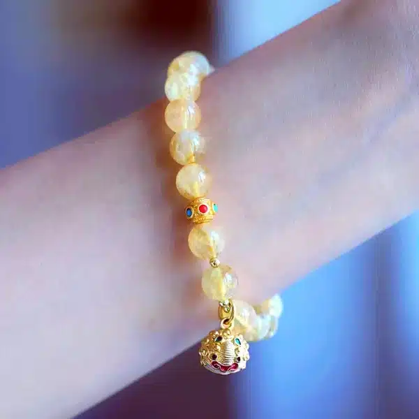 Citrine  Bracelet Turbot-Brings Wealth and Success - Image 5