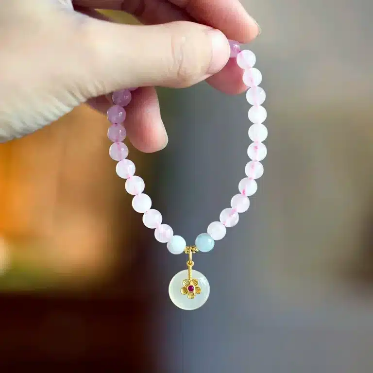 an amage of Pink Crystal Bracelet