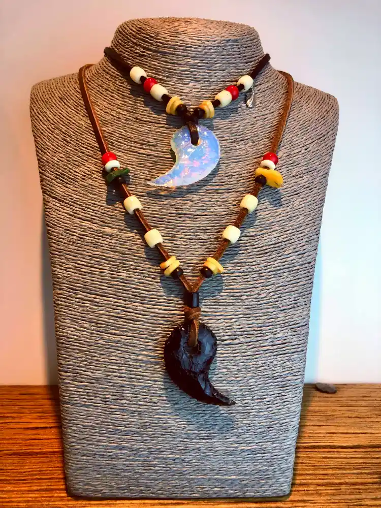 an amage of Yin Yang Magatama Necklace